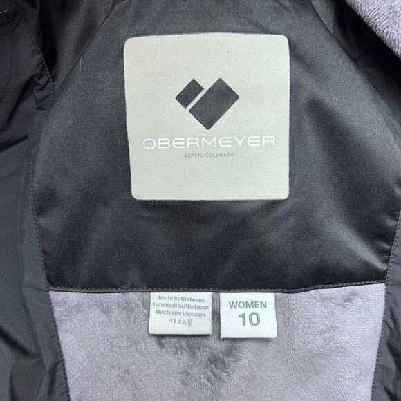 Obermeyer Gray Puffer Jacket - Picture 14 of 16